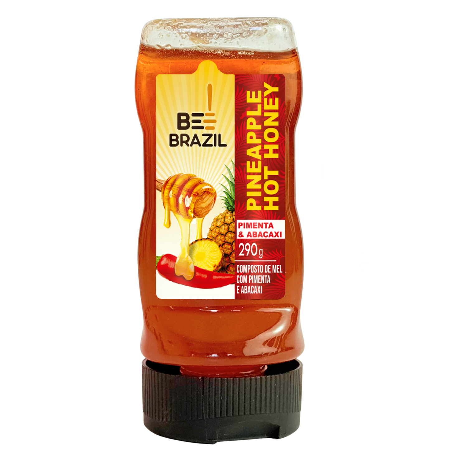 Hot Honey - Mel e Pimenta e Abacaxi 290g