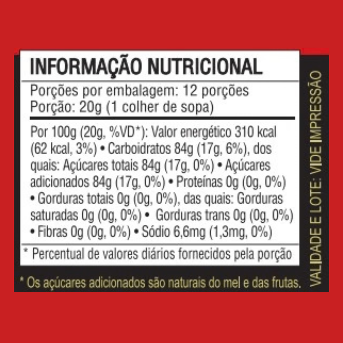 Honey+Fruits Mel com Morango e Amora e hibisco 250g - foto 8