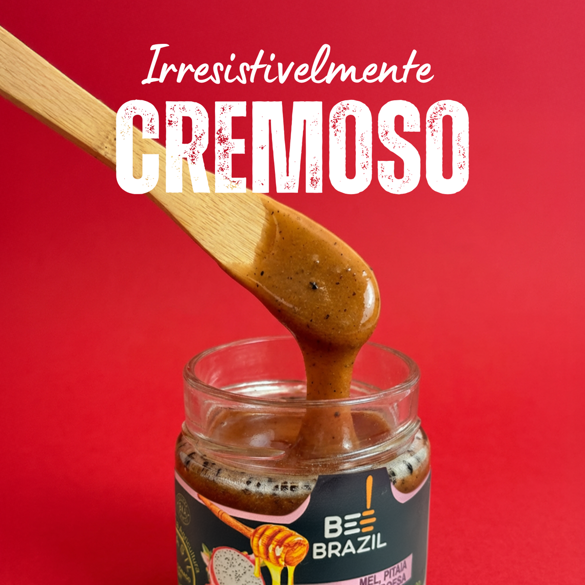 Honey+Fruits Mel com Pitaia e Framboesa 250g