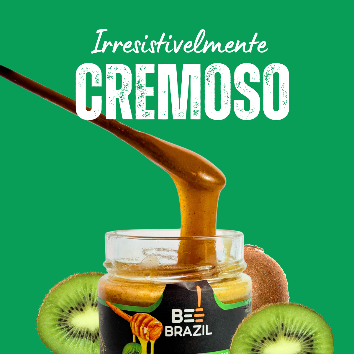 Honey+Fruits Mel com Kiwi 250g