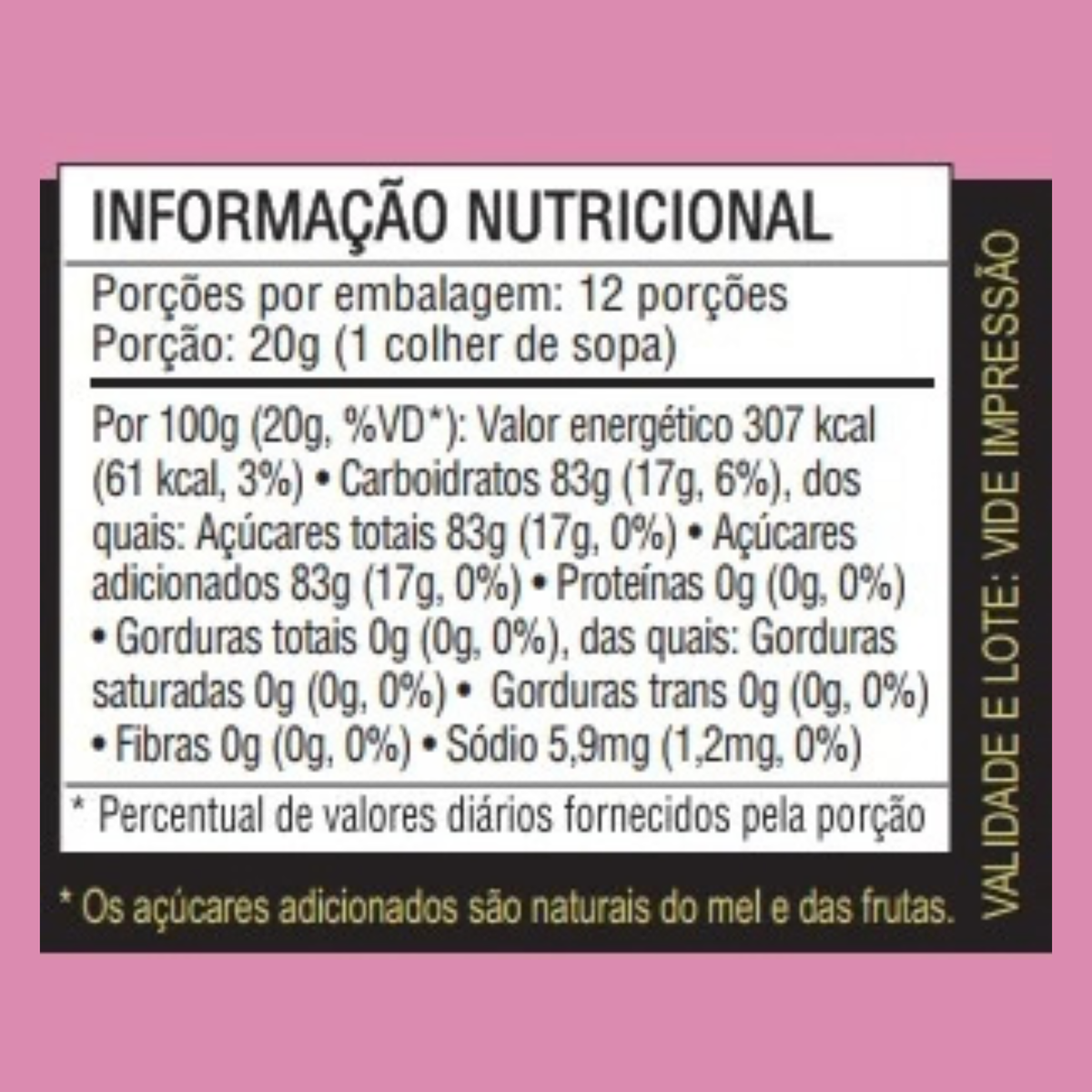 Honey+Fruits Mel com Pitaia e Framboesa 250g - foto 8