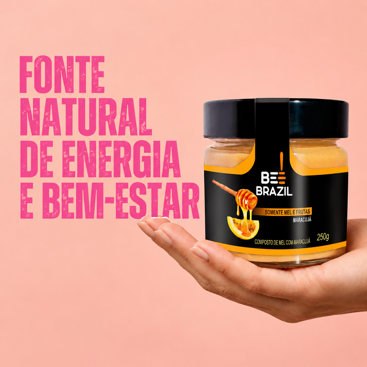 Honey+Fruits Mel com Maracujá 250g - foto 6