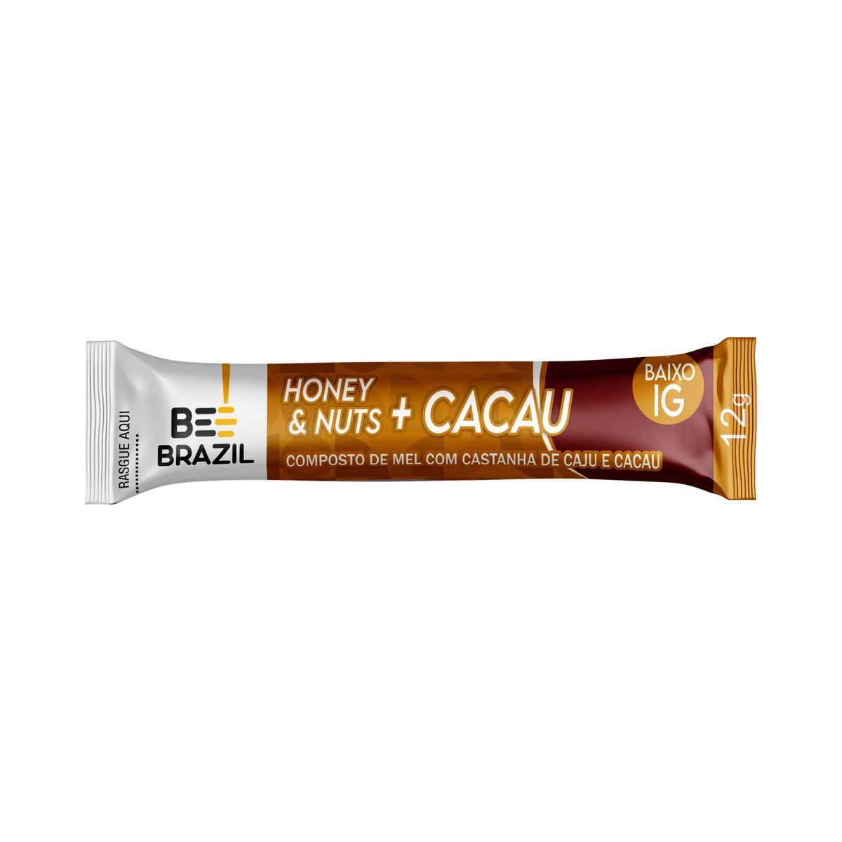 Sachê Mel Castanha de Caju e Cacau Bee Brazil - unidade
